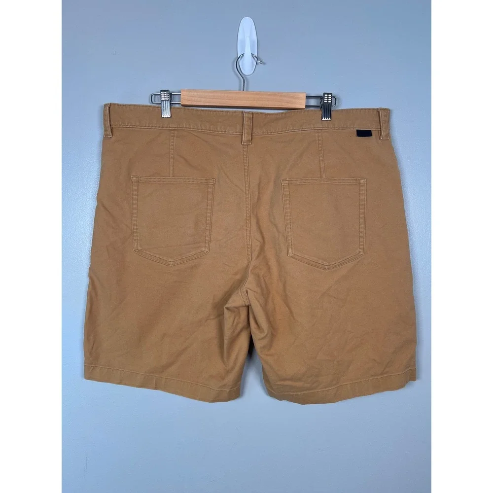 The North Face Canvas Shorts Mens 40 Brown Stretch Utility Hiking Outdoor